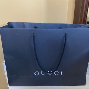 Gucci Black Shopping Bag